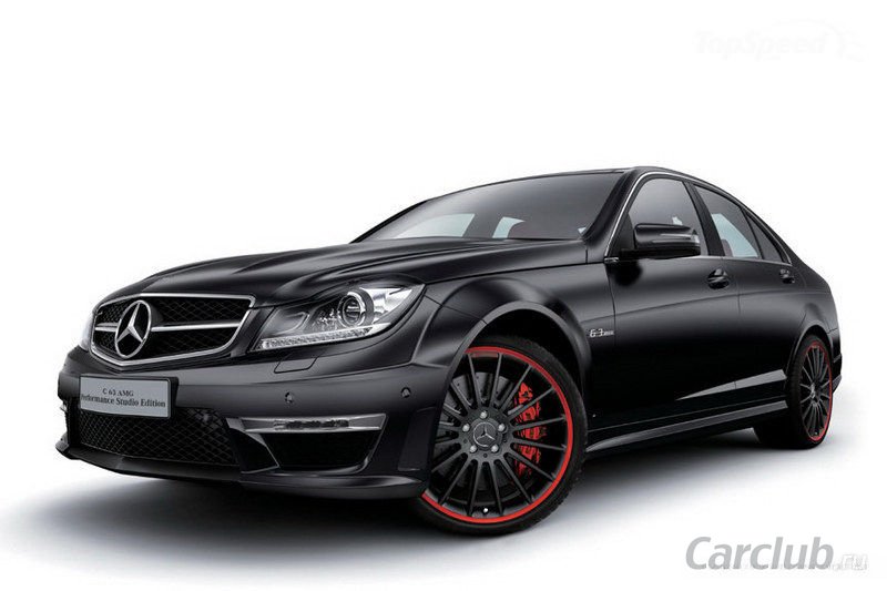 Mercedes-Benz усовершенствовался до C63 AMG Performance Studio